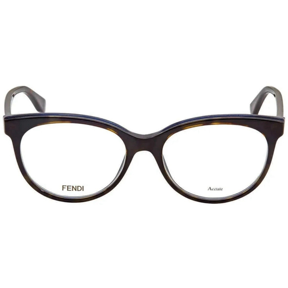 Fendi Women's Eyeglasses FE500031 052 54-18 Tortoise Shell - Picture 1 of 4